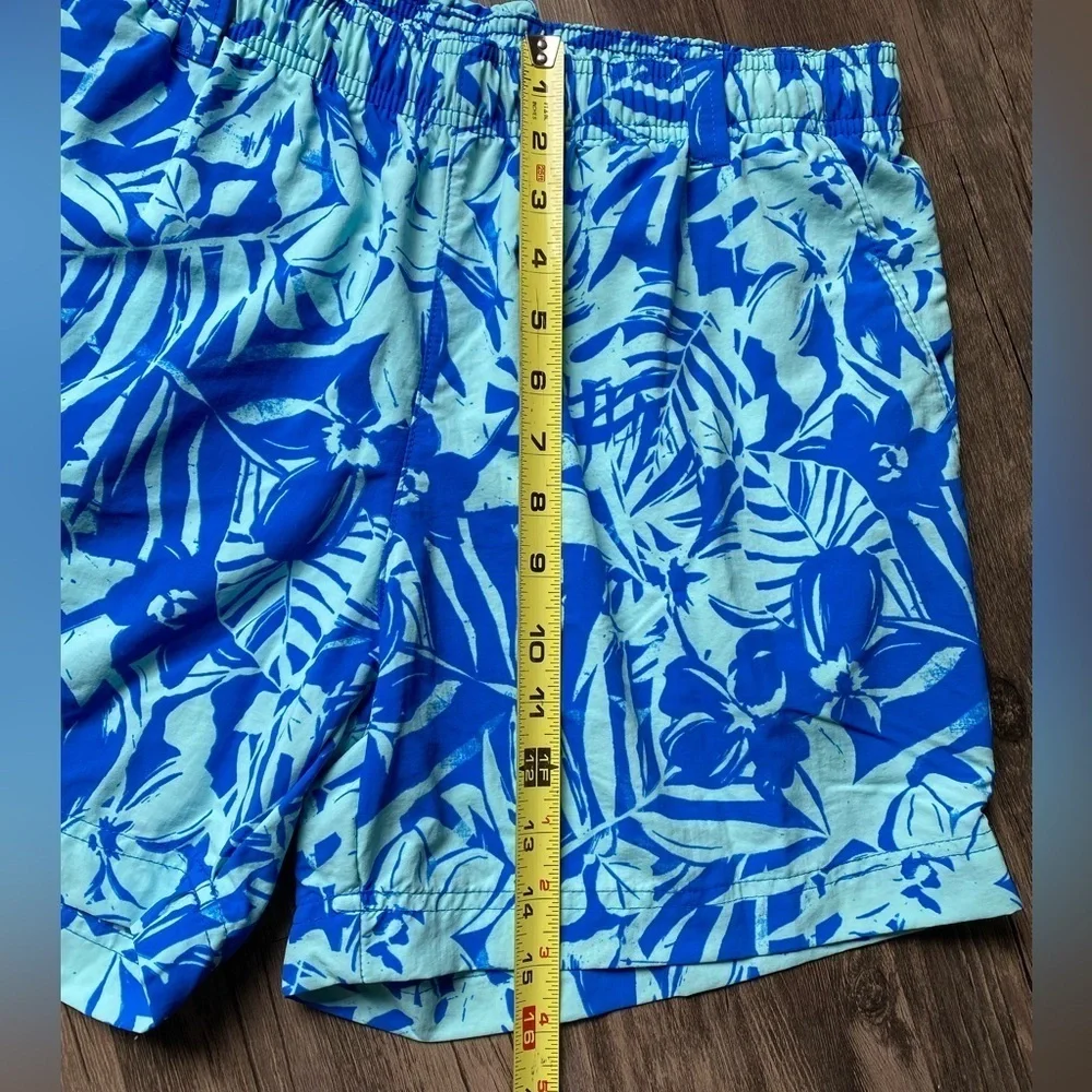 Columbia Men’s PFG Super Backcast Tropical Floral Water Shorts Size M